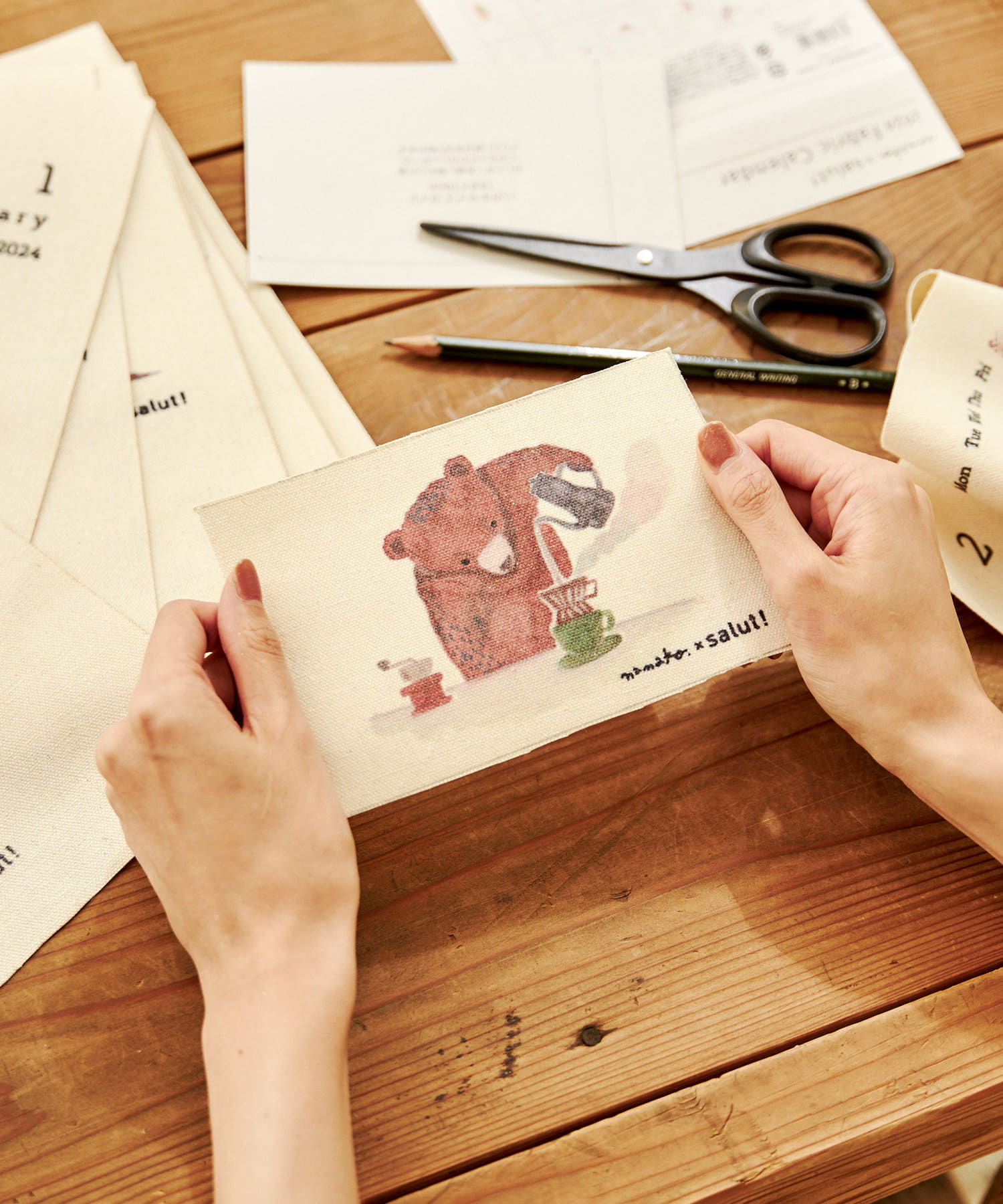 ファブリックカレンダー-23S-Z39-G 画像6