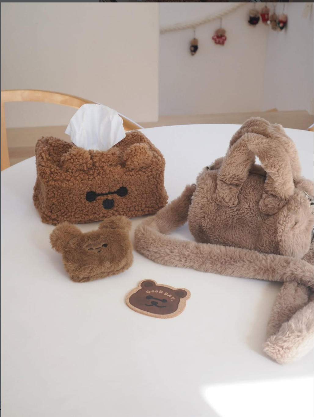 毛绒のティッシュカバー-25W-17 画像3