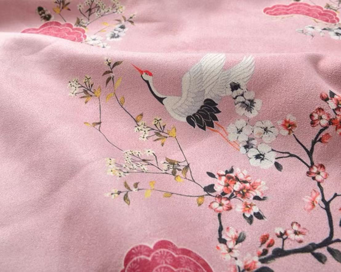 ベルベット生地への印刷対応を強化しました